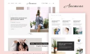 Anemone – Blog & Magazine Elementor Template Kit