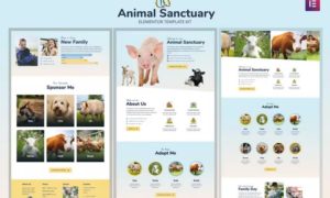 Animal Sanctuary – Non-Profit Template Kit
