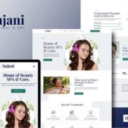 Anjani – Spa & Beauty Elementor Template Kit