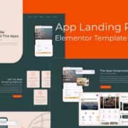 Appiah – App Landing Page Elementor Template Kit