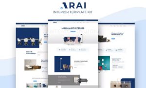 Arai | Interior & Furniture Elementor Template kit