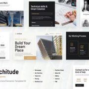 Architude | Architecture Agency & Interior Design Elementor Template Kit