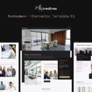 Archodern – Interior & Architecture Elementor Template Kit