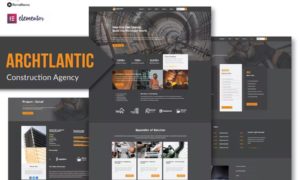 Archtlantic – Construction Agency Elementor Template Kit