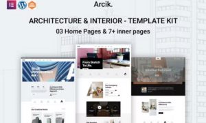 Arcik – Architecture & Interior Elementor Template Kit