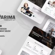 Arima – Musical Symphony Elementor Template Kit