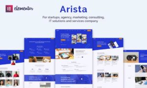 Arista – Multipurpose Business Elementor Template Kit