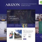 Arizon – College & University Elementor Template Kit