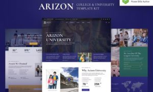 Arizon – College & University Elementor Template Kit