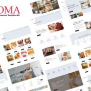 Aroma – Bakery & Cake Elementor Template Kit
