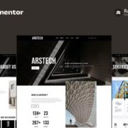 Arstech – Architecture Elementor Pro Full Site Template Kit