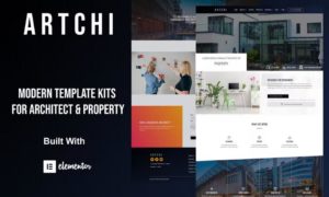 Artchi – Modern Architecture Elementor Template Kit