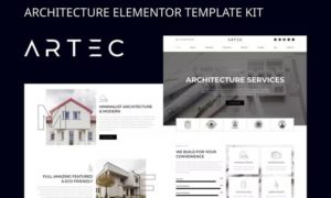 Artec – Architecture Elementor Template Kit