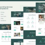 Artion | Content Copywriting Services Elementor Template Kit