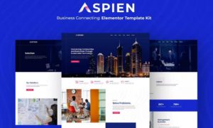 Aspien – Business Connecting Elementor Template Kit