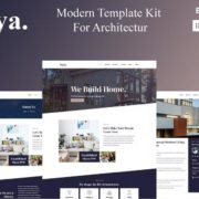 Asya – Modern Architecture Elementor Template Kit