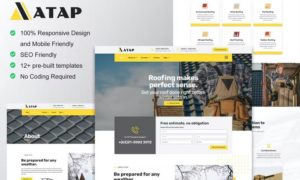 Atap – Roofing Service & Construction Elementor Template Kit