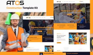 Atos – Construction Elementor Template Kit