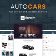 AutoCars – Car Care & Repair Elementor Template Kit