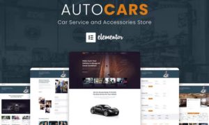 AutoCars – Car Care & Repair Elementor Template Kit