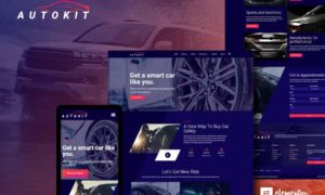 AutoKit – Auto Dealership & Car Listing Elementor Template Kit