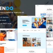 Avendo – Construction Elementor Template Kit
