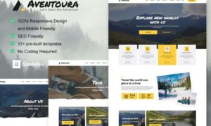 Aventoura – Travel & Tour Agency Elementor Template Kit