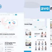 Averush – Digital Marketing & Creative Agency Elementor Template Kit