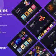 Axies – NFT Portfolio Elementor Template Kit