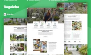 Bagaicha – Landscape & Gardening Elementor Template Kit