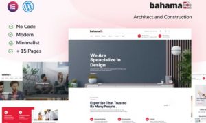 Bahama Contractor & Architect Elementor Template Kit