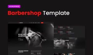 Barbercrop – Hairdressing Elementor Template Kit