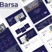 Barsa – SEO & Digital Marketing Agency Template Kit