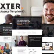 Baxter – Creative Agency Elementor Template Kit