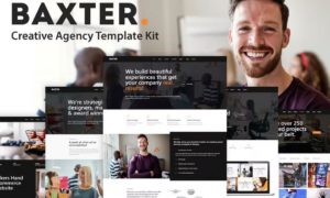 Baxter – Creative Agency Elementor Template Kit