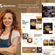 Bean Barista – Online Barista Course Elementor Template Kit