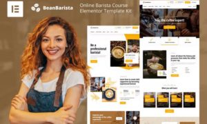 Bean Barista – Online Barista Course Elementor Template Kit