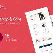 Beige – Pet Shop Woocommerce Elementor Template Kit