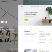 Bianca – Architecture Agency & Interior Design Elementor Template Kit