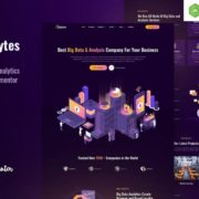 Bigbytes – Big Data & Analytics Company Elementor Template Kit