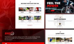 Bikeo – Cycling Club Elementor Template Kit