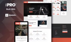 BikePro – WooCommerce Elementor Template Kit