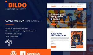 Bildo – Construction Elementor Template Kit