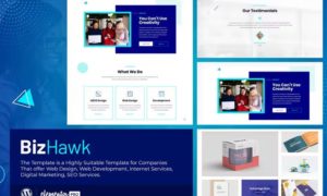 BizHawk – Corporate Agency Elementor Template Kit