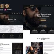 Blackink – Tattoo Studio Elementor Template Kit