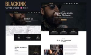 Blackink – Tattoo Studio Elementor Template Kit