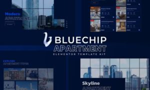 Bluechip – Apartment & Property Elementor Template Kit