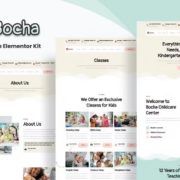 Bocha – Childcare Elementor Template Kit