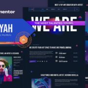 Booyah – Creative Artist Portfolio Elementor Template Kit