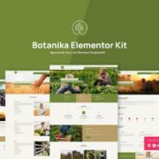 Botanika Agricultural Farm & Business Elementor Template Kit